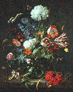HEEM, Jan Davidsz. de Vase of Flowers  sg Sweden oil painting reproduction